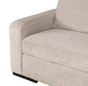 Canapé SAN MARINO - TISSU MARBELLA - BEIGE/GRIS