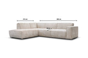 Canapé D'angle COLETTE Marbella Beige
