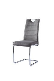 Chaise poignée velours