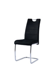 Chaise poignée velours