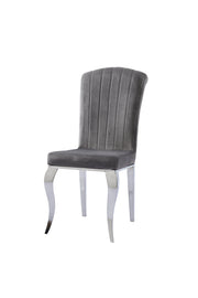Chaise Nino - Similicuir/Velours
