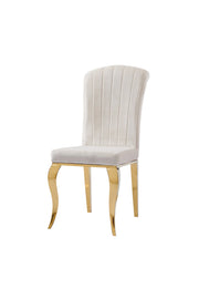 Chaise Nino - Similicuir/Velours