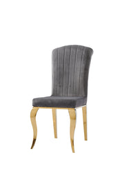 Chaise Nino - Similicuir/Velours