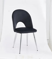 Chaise Amélia velours