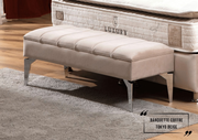 Banquette Coffre Tokyo en Velours – Élégance Moderne et Rangement Discret