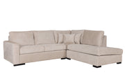 Canapé SAN MARINO - TISSU MARBELLA - BEIGE/GRIS