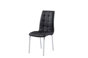 CHAISE EMMA - VELOURS/SIMILICUIR