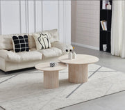GIGOGNE DUO PILA EFFET NOYER/TRAVERTIN MDF