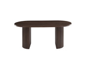 TABLE A MANGER NEW ANNA PIED EFFET NOYER PLATEAU EFFET NOYER