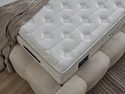Matelas Haut de Gamme Cloudy 37 cm – Ressorts Ensachés & Double Surmatelas (Doux / Ferme)