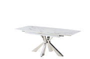TABLE EXTENSIBLE A RALLONGE BIANCA