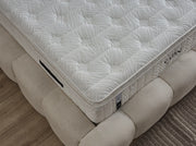Matelas Haut de Gamme Cloudy 37 cm – Ressorts Ensachés & Double Surmatelas (Doux / Ferme)