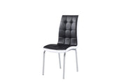 CHAISE EMMA - VELOURS/SIMILICUIR