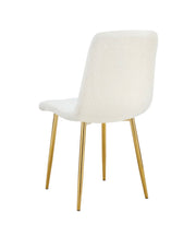 CHAISE ELISA PIED CHROME DOUDOU