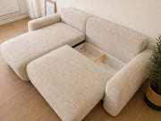 Canapé Convertible BETIS Marbella Beige