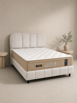 LIT COFFRE BAZA RIVOLI - TISSU CHENILLE