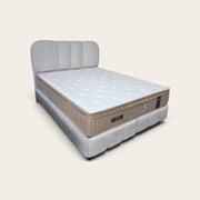 LIT COFFRE BAZA RIVOLI - TISSU CHENILLE