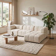 CANAPE D'ANGLE RITZ ANGLE UNIVERSEL - ANTHRACITE/BEIGE