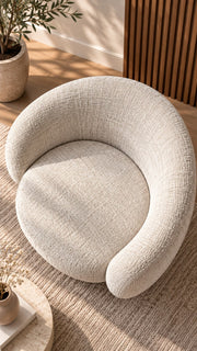 Fauteuil Nestor Tissu Marbella