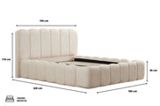 Lit Coffre ALYA Chenille