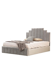 Cadre De Lit NATURA - BEIGE/GRIS