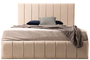Cadre De Lit POLO - BEIGE/GRIS