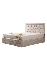 Cadre De Lit ROMA - BEIGE/GRIS