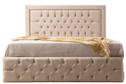 Cadre De Lit ROMA - BEIGE/GRIS