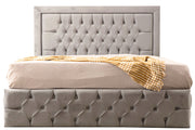 Cadre De Lit ROMA - BEIGE/GRIS
