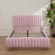 LIT FAYE VELOURS - BEIGE/ROSE