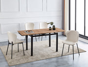 TABLE EXTENSIBLE A RALLONGE BORA