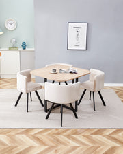 TABLE REPAS VENDOME AVEC 4 CHAISES