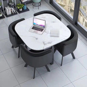 TABLE REPAS VENDOME AVEC 4 CHAISES