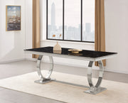 TABLE REPAS OMEGA CHROME
