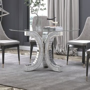 TABLE REPAS ÉCLAT PLATEAU MIROIR