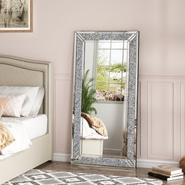 MIROIR RECTANGLE SCINTILLANT FORMAT XL