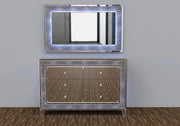 COMMODE MIROIR LED