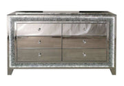 COMMODE MIROIR ET LED