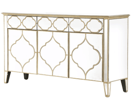 BUFFET MIROIR VENITIEN - 3 ou 4 PORTES