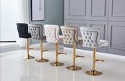 TABOURET DE BAR GABRIELLE GOLD