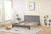 LIT MELBOURNE VELOURS - GRIS/NOIR/BEIGE