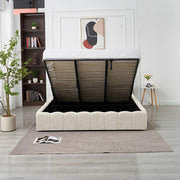 LIT COFFRE MOON - CHENILLE BEIGE/MOKA