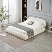LIT COFFRE BABYLONE - CHENILLE BEIGE