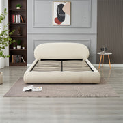 LIT COFFRE BABYLONE - CHENILLE BEIGE