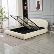 LIT COFFRE BABYLONE - CHENILLE BEIGE