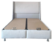 LIT COFFRE COCO BOX VELOURS - ANTHRACITE/GRIS