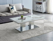 TABLE A BASSE VERSUS MARBRE