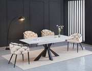 TABLE EXTENSIBLE A RALLONGE BIANCA