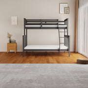 LIT SUPERPOSÉ BATNA EN BOIS 2+1 : 90X190cm + 140x190cm