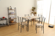 ENSEMBLE TUTI 4+1 TABLE À MANGER